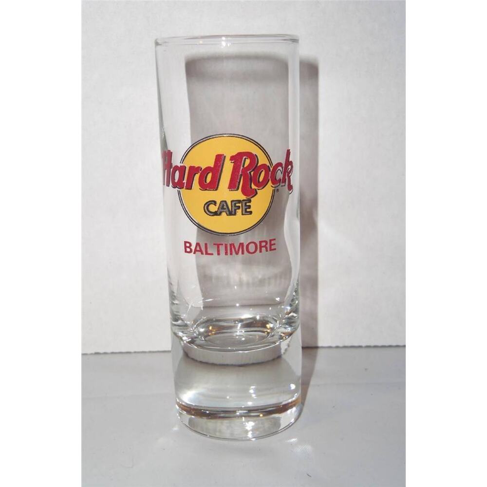 Hard Rock Cafe Baltimore Tall Shot Glass -081409